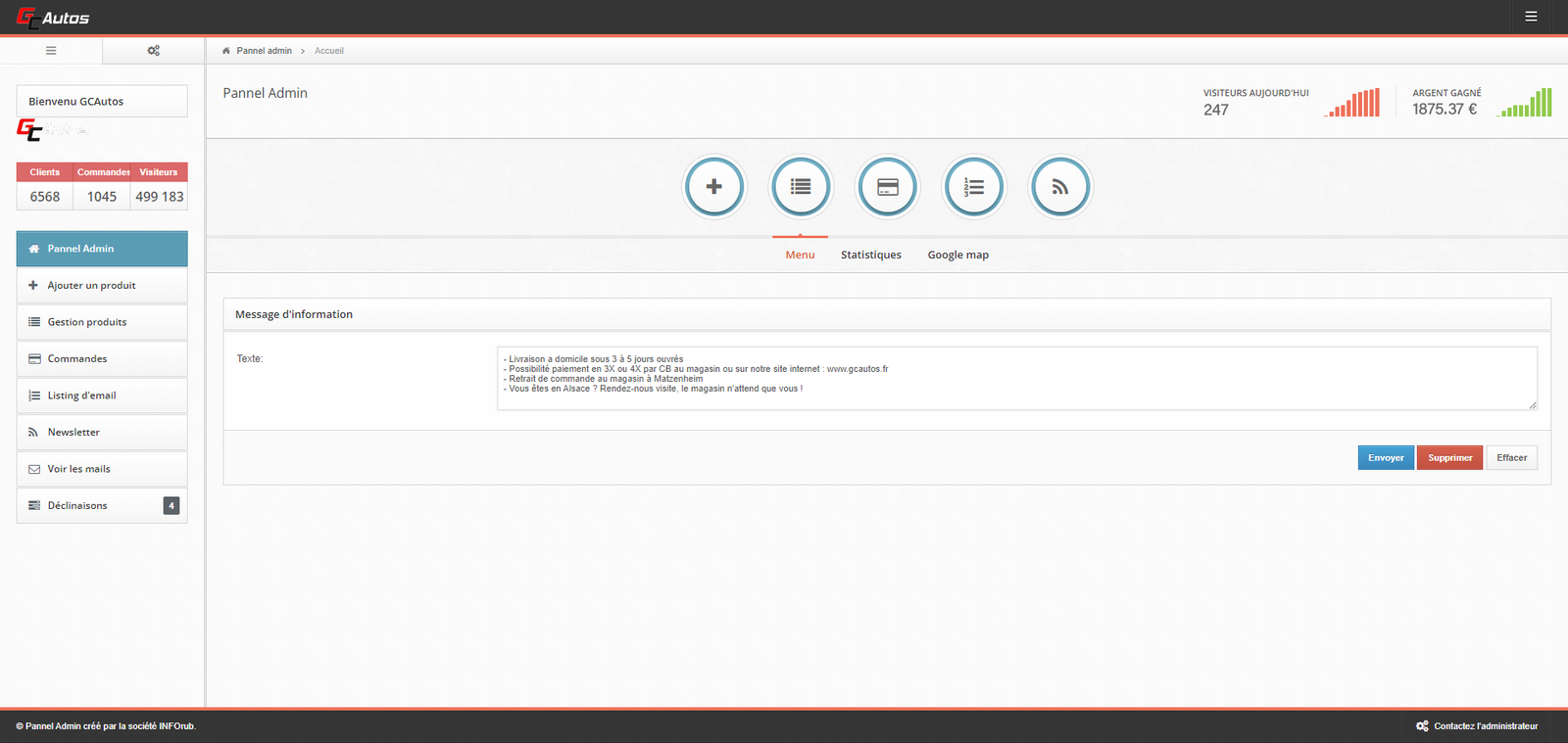 Site internet développé par Nicolas Rub