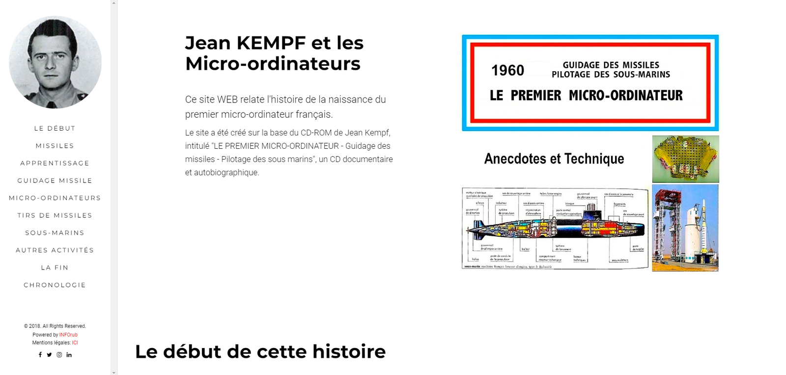 Site internet développé par Nicolas Rub